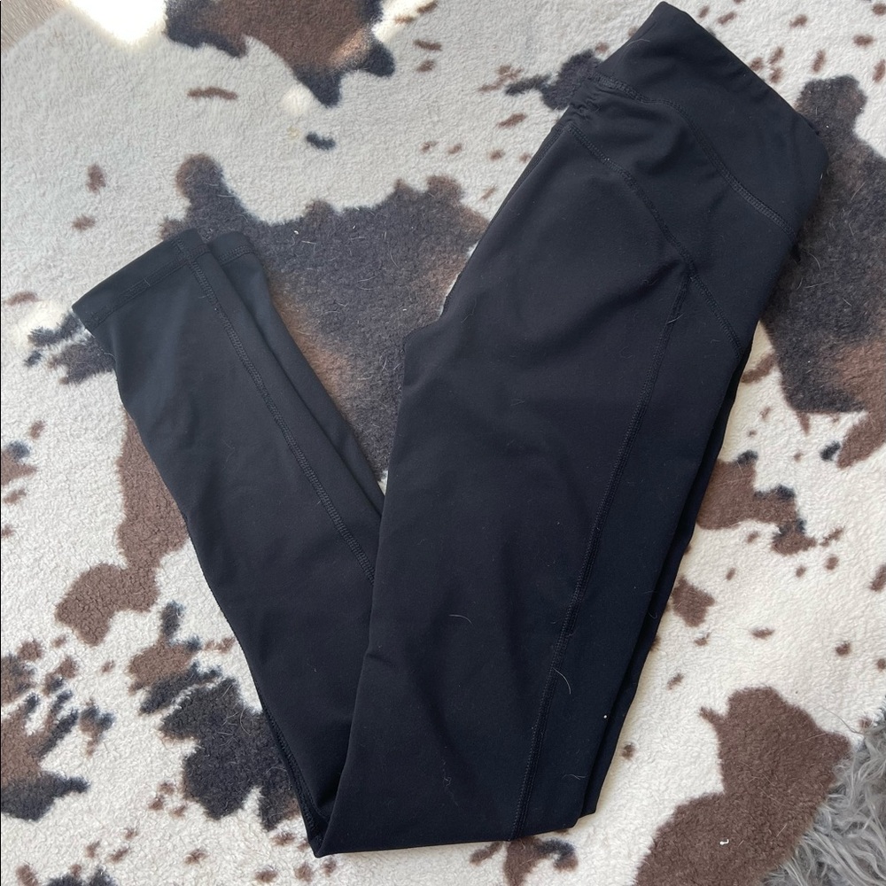 Aeropostale (LLD) Black full length legging: Size S